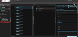 Rally Gateway mit Hinweisen zur Navigation